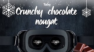 VR Cheff Crunchy chocolate nougat [upl. by Hourigan]