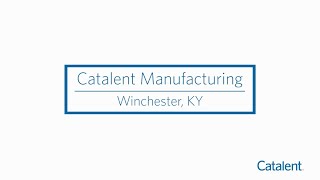 Site Tour of Catalent’s Winchester KY Facility [upl. by Kaslik]