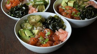 Poke Bowl  Un plat à la fois Délicieux Sain et Equilibré Cooking With Morgane [upl. by Demetris603]