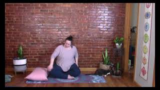 Yoga for Crohns Disease Easy practice for when youre in a flare IBD amp Colitis friendly [upl. by Acinna]