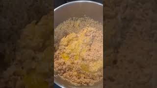 Orzo Shrimp Finishing Touches 😋howto cooking dinner lunch food foodie recipe yummy [upl. by Itida799]