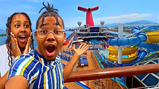 Boarding the NEWLY RENOVATED Carnival Cruise Ship out of Long Beach  Carnival Radiance Embarkation [upl. by Assenyl]