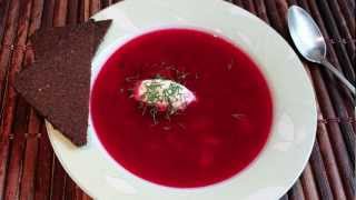 Beef Borscht Recipe  How to Make Beef and Beet Soup [upl. by Llekram127]