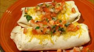 Homemade Burritos  Pork amp Black Bean Burrito Recipe [upl. by Sachsse505]