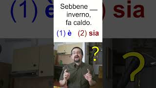 Indicativo o congiuntivo Un breve quiz sulluso del congiuntivo learnitalian [upl. by Ware]