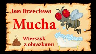 Mucha  Jan Brzechwa  animowany wierszyk z obrazkami [upl. by Bish190]