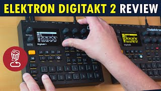 Review DIGITAKT II vs OG Digitakt  Everything new in Digitakt 2  Detailed tutorial [upl. by Lertnek]