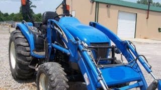 NEW HOLLAND TC45DA 4WD TRACTOR LOADER FOR SALE [upl. by Tsan]