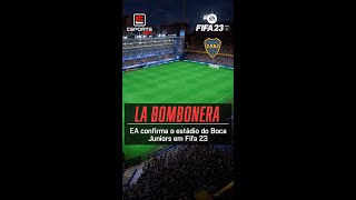 FIFA 23 TERÁ 105 ESTÁDIOS LICENCIADOS INCLUINDO LA BOMBONERA Shorts [upl. by Ahsiekal]