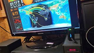 Hamclock for ham radio geochron alternative [upl. by Rossie877]