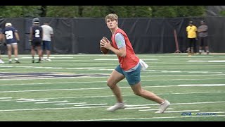 WATCH 2024 QB Jake Merklinger Offseason Throwing Session [upl. by Reehsab420]