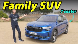 How good is the allnew Skoda Kodiaq Sportline 7seater driving REVIEW [upl. by Lobiv]