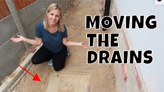 MOVING DRAINS Home extension vlog [upl. by Fiora]