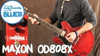 Maxon OD808X Overdrive Extreme Pedal  Humbucker Demo [upl. by Madancy628]