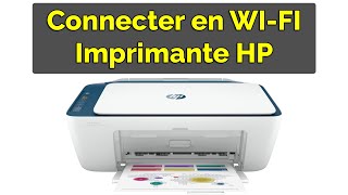 Comment connecter une imprimante HP en WIFI [upl. by Suirauqed]