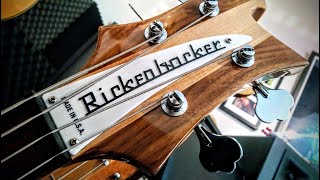 Rickenbacker 4003s bass  Prog Rock with new Rotosound RB40 strings [upl. by Names]