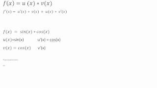 Mathe Oberstufe Part 4 Produktregel [upl. by Weiler88]