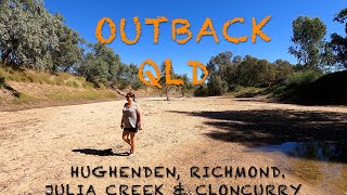 OUTBACK QLD HEADING WESTWARD to Hughenden Richmond Julia Ck Cloncurry [upl. by Saree]