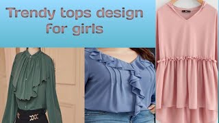 tranding tops design for girls  latest tops design  latest top collection for girls [upl. by Lennon]