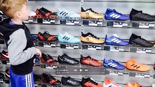 BUYING NEW KIDS SIZE FOOTBALL BOOTS👟⚽️ [upl. by Ahselrac48]