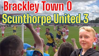 Brackley Town 03 Scunthorpe United [upl. by Ziul]