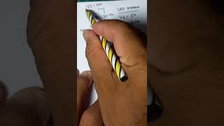 Calculating the resistor value for an LED resistors ohmlaw led [upl. by Ahcmis503]