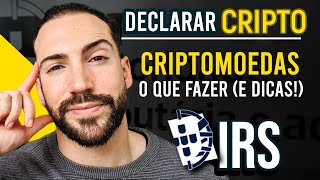 IRS Como Declarar Criptomoedas em Portugal E DICAS [upl. by Wilhide]