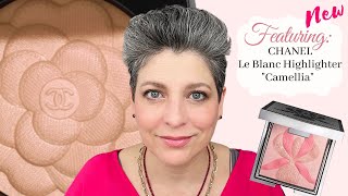 CHANEL LE BLANC REVE DE CAMELIA HIGHLIGHTER amp SISLEY LORCHIDEE ROSE BLUSH COMPARISON CASUAL LOOK [upl. by Ennaegroeg987]