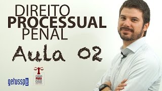 Aula 02  Direito Processual Penal  Lei Processual Penal no Tempo [upl. by Sissie722]