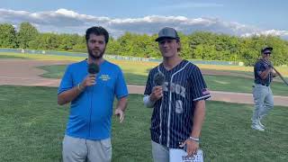 Matt Quereys walkoff double sends Upper Darby to a 20 Delco League SemiFinal lead [upl. by Haret]