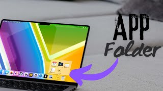 How to Add App Folders to Mac Dock [upl. by Marcie]