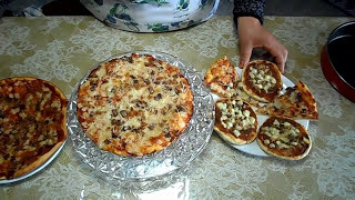 عمل عجينة البيتزا خلال 10د Pâte à pizza 10 mn  PizzaCuisinetunisiennezakia [upl. by Franni]