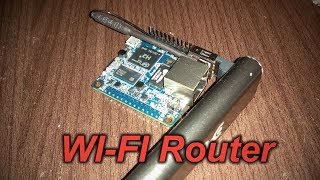 Мини WIFI Роутер на Orange Pi Zero под управлением OpenWRT [upl. by Brinson944]