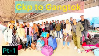 Ckp to Gangtok tour Pt 1 sanjaylaguri446 [upl. by Eiramlatsyrc]