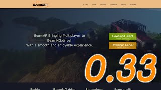 How To Download amp Install BeamMP 033 BeamNG Drive Multiplayer ONLINE Tutorial 2024 [upl. by Eibbor]