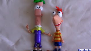 Disney Phineas and Ferb Toys Action Figure Toy review from Disney channel reuploaded [upl. by Fenwick]