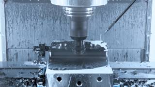 Haas VF650 Cutting Demo [upl. by Harvie454]