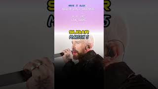 Maroon 5  Sugar Karaoke Version  best karaoke songs [upl. by Aenel]