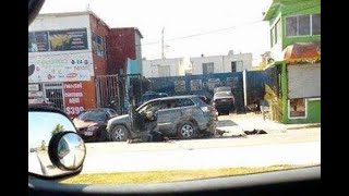 Graban instante del tiroteo en Tamaulipas [upl. by Tarazi]