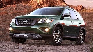 2019 Nissan Pathfinder Rock Creek Edition  Trail Driving Interior Exterior [upl. by Nnylatsirk]