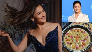 Alia Bhatts Most Favorite Dessert Recipe 😋😍 aliabhatt dessert youtubeshorts celebrityfood [upl. by Cott]