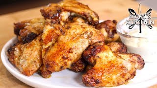 The BEST Air Fried Chicken Wings [upl. by Acysej]