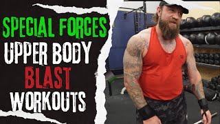 Special Forces Upper Body Workouts for EXTREME Muscle Endurance Become a BEAST [upl. by Sadie668]