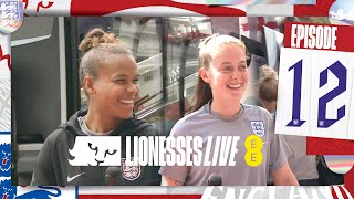 Parris amp Walsh Chat Bus DJs PreMatch Meals amp Playlists  Ep 12  Lionesses Live connected by EE [upl. by Moyra392]