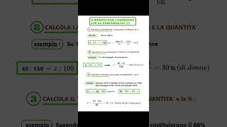 PROBLEMI CON LE PERCENTUALI   3 METODI [upl. by Harol]