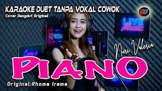 Piano Karaoke Duet Tanpa Vokal Cowok Cover Nuri Valeria  Rhoma Irama [upl. by Asatan]