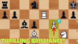 Thrilling Brilliance Kasparov Vs Ivanchuk 1988 [upl. by Atileda]