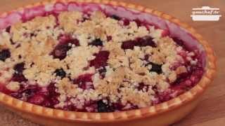 youcheftv  Crumble ai Frutti di Bosco e Mele [upl. by Auqinahc]