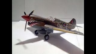 Curtiss P40kKittyhawk MkIII Směr [upl. by Eidda447]