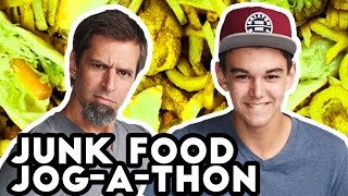 Josh Darnit v AJMG Junk Food JogAThon [upl. by Marie-Jeanne]